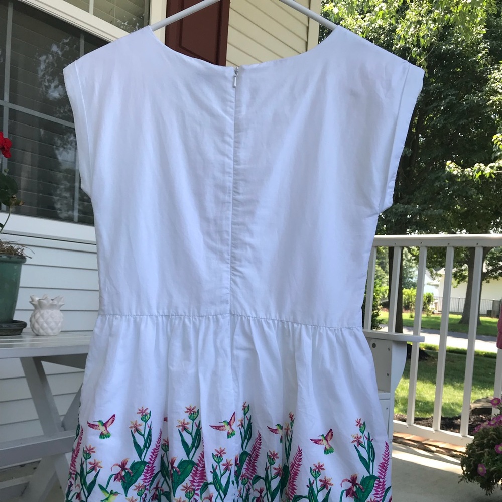 Gap Kids White Floral Dress - Picture 3 of 6